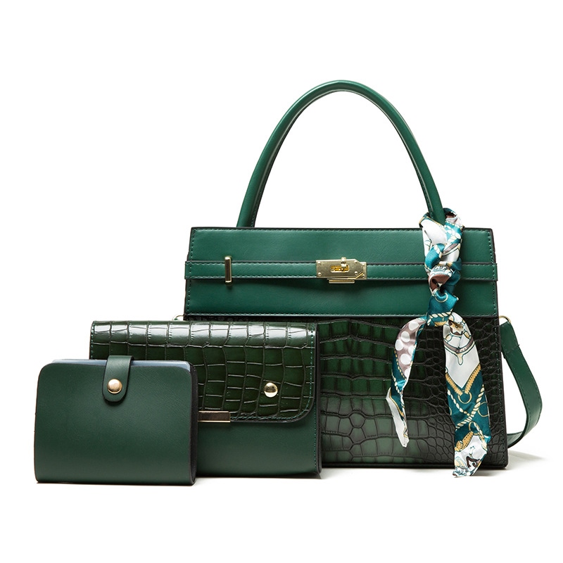 3-Piece Handbag And Syrian Accessories Set Se100009