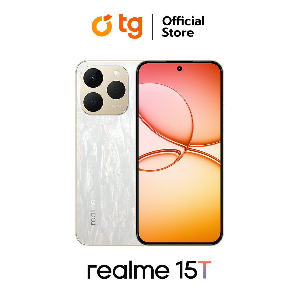 Realme 15t 5g (12/512Gb) Smartphone Mobile Phone Free Broken Screen Insurance (1 Year Warranty Product) by Tg ราคา 11,999 บาท*ส่งฟรี