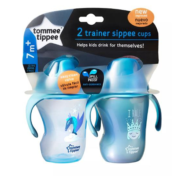 [USA] ถ้วยหัดดื่ม แก้วหัดดื่ม Tommee Trainer Sippee Cup ขนาด 8Oz (230ml) เหมาะสำหรับน้อง 7 เดือนขึ้นไป