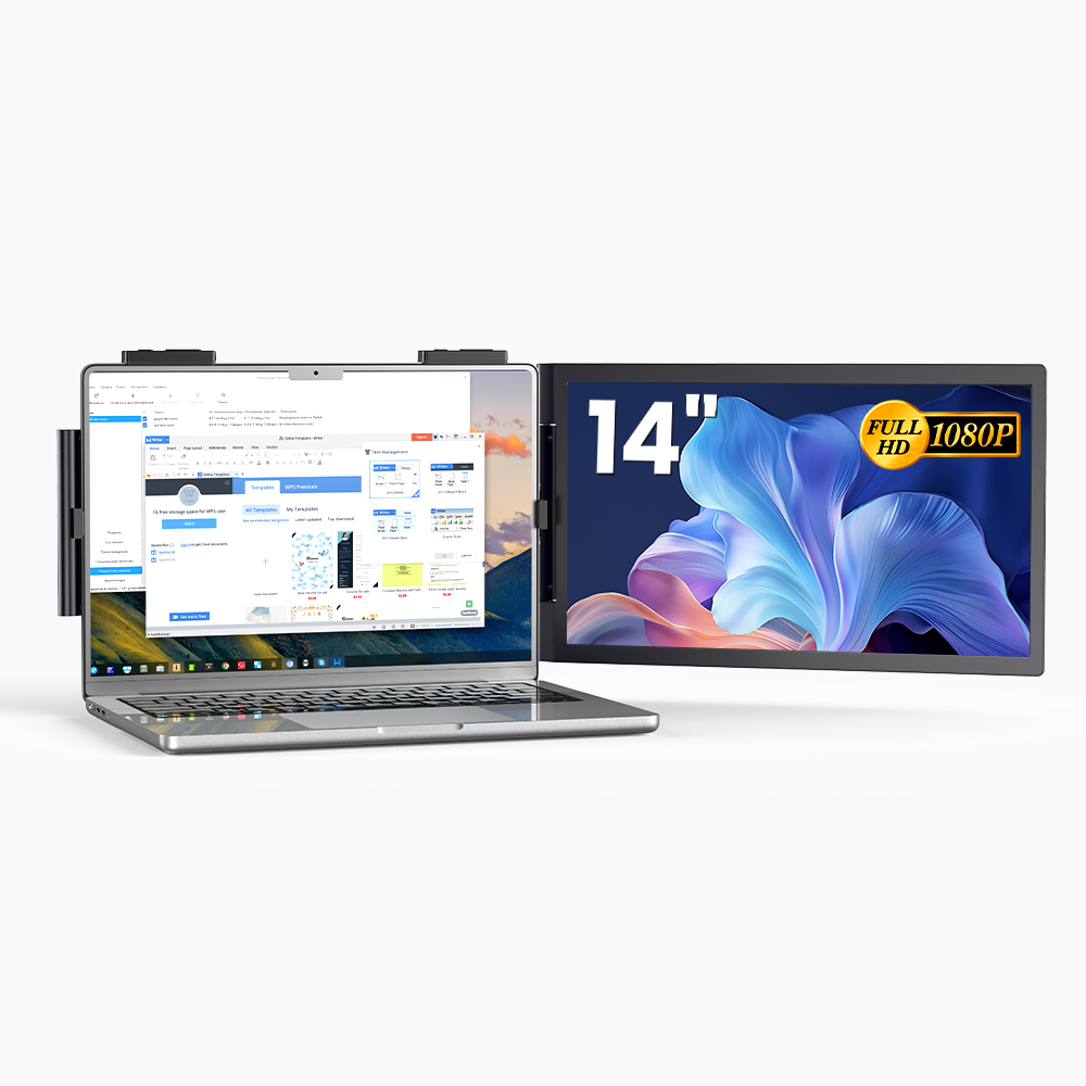 [Local Delivery] Uperfect 1080P Portable Monitor 14Inch for Laptop | Attachable Fhd Ips Screen Compatible with Mac Pc Chrome[Ship from Thailand] ราคา 3,099 บาท*ส่งฟรี