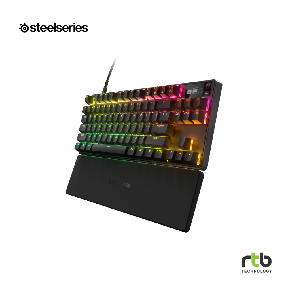 SteelSeries คีย์บอร์ด เกมมิ่ง RGB รุ่น Apex Pro TKL ราคา 9,090 บาท*ส่งฟรี