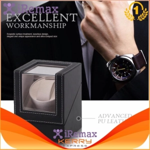 สินค้า Eco Home กล่องนาฬิกากล่องเก็บนาฬิกา Full สีดำ Shaker หมุนกล่อง Self - กล่องไขลานกล่องไขลานกล่องของขวัญนาฬิกา watch box