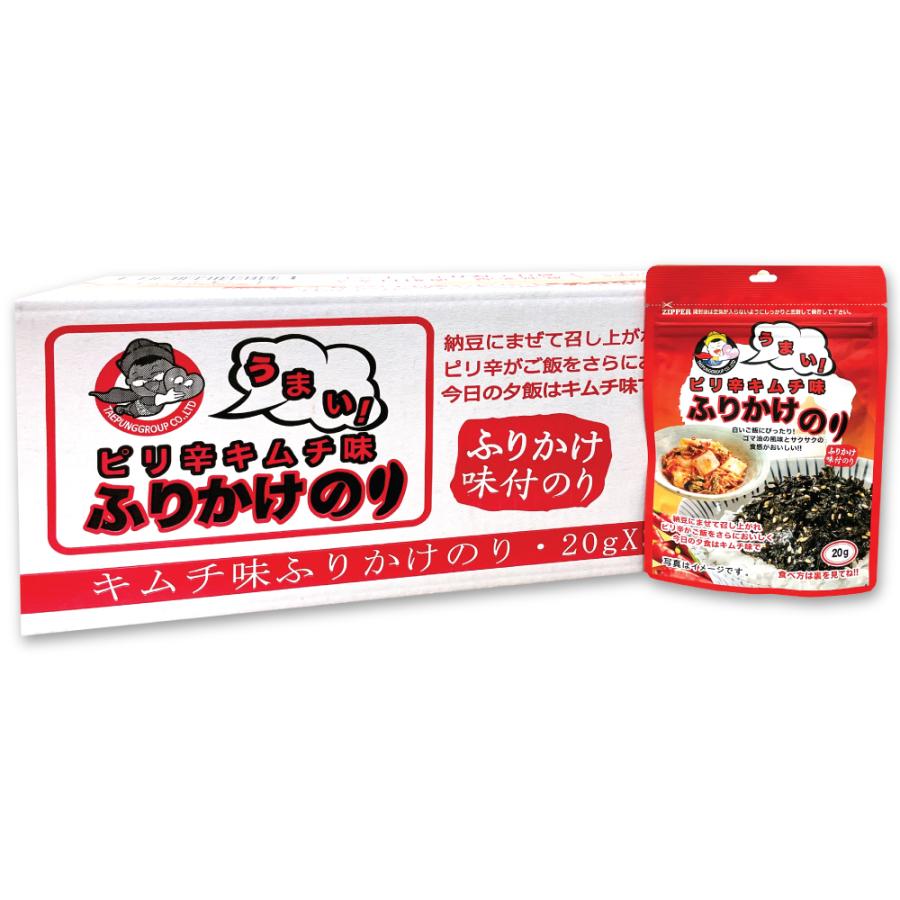 TAEPUNG DRIED LAVER KIMCHI FLAVOR CARTON BOX ราคา 1,900 บาท*ส่งฟรี