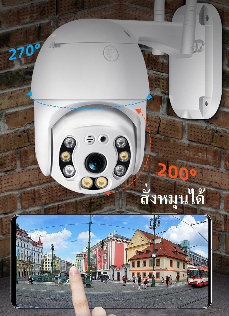 ภาพที่ให้รายละเอียดเกี่ยวกับ พร้อมส่ง 3 ล้านพิเซล 1080P กล้องดูป้ายรถ กล้องดูรถ กล้องวงจรปิดไร้สาย camera กล้องวงจรปิด CCTV wifi กล้อง Home IP Sec Camera YOOSEE vstarcam Yilot ฟรี APP