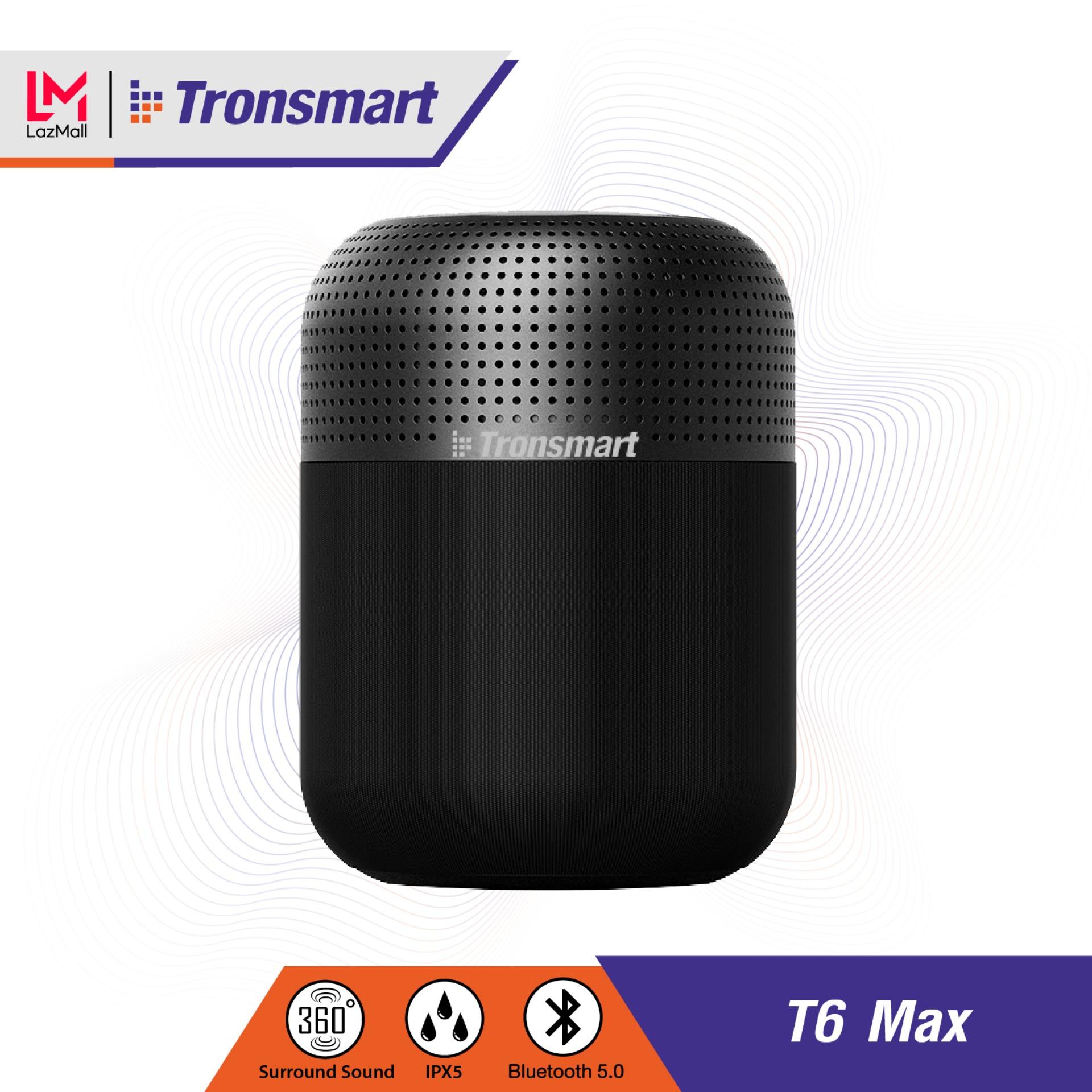 ดูภาพ Tronsmart Element T6 Max Bluetooth Speaker / ลำโพงบลูทูธ พกพา ไร้สาย 60w. เสียงออกรอบด้าน ( ลำโพงบลูทูธ , เครื่องเสียง , Bluetooth , ลำโพงกลางแจ้ง , บลูทูธไร้สาย ) เพิ่มเติม Tronsmart Element T6 Max Bluetooth Speaker / ลำโพงบลูทูธ พกพา ไร้สาย 60w. เสียงออกรอบด้าน ( ลำโพงบลูทูธ , เครื่องเสียง , Bluetooth , ลำโพงกลางแจ้ง , บลูทูธไร้สาย )