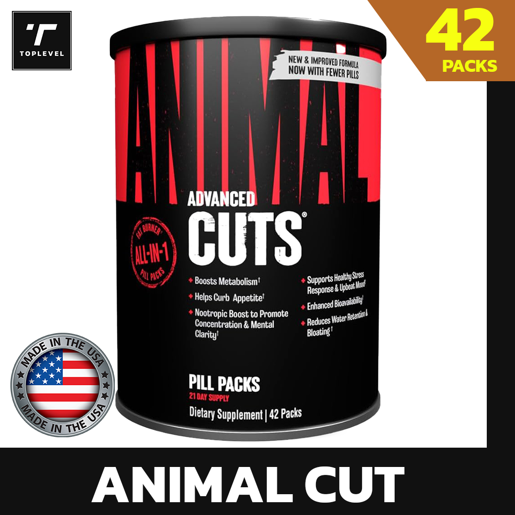Animal Cuts Thermogenic Fat Burner - Nootropic Weight Loss Management Diet Pills for Men and Women for Focus and Brain Support with Ketones ราคา 2,190 บาท*ส่งฟรี