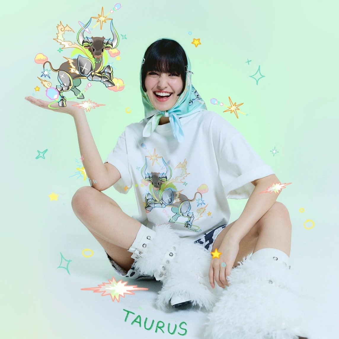 [Tohns] Taurus Oversized T-shirt เสื้อยืดโอเวอร์ไซส์ลายพิมพ์ ราศีพฤษภ (Taurus) วัวเกราะนักรบ เสริมความมั่นใจ พลังบวก ความมั่งคั่ง และความมั่นคง ใส่แล้วแน่วแน่ในทุกการตัดสินใจ ราคา 1,650 บาท*ส่งฟรี