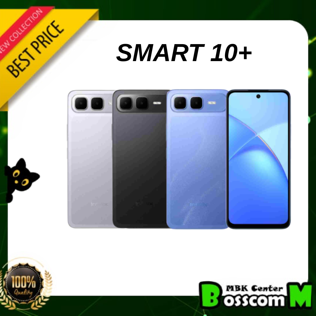 Infinix Smart10 + (Ram 4Gb + Rom 128Gb) (Ram 8Gb + Rom 128Gb) Thai Center Device ราคา 3,050 บาท*ส่งฟรี
