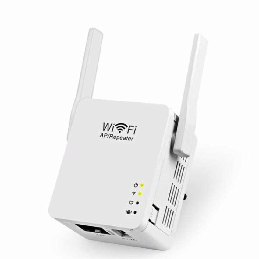 Wifi Repeater แบบมี สองเสา ตัวขยายสัญญาณไวไฟ ในบ้าน คลื่น 2.4GHz (สีขาว) ทำให้การกระจายอินเตอร์เน็ตเป็นเรื่องง่ายที่จะขยายสัญญานของเครือข่ายต่อ WLAN Wifi Repeater แบบมี สองเสา ตัวขยายสัญญาณไวไฟ ในบ้าน คลื่น 2.4GHz (สีขาว) ทำให้การกระจายอินเตอร์เน็ตเป็นเรื่องง่ายที่จะขยายสัญญานของเครือข่ายต่อ WLAN
