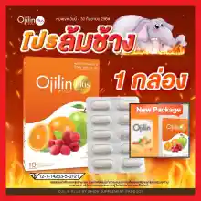 ภาพขนาดย่อของภาพหน้าปกสินค้าOjilinPlus โอจิลินพลัส ลดน้ำหนัก  แท้100%อย. ถูกต้อง เก็บเงินปลายทาง ลดพุง เบิร์นไขมัน บล็อคแป้งบล็อคไขมัน ส่งเร็ว ส่งไว จากร้าน BananaOnline บน Lazada