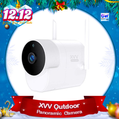 [พร้อมส่ง]Xiaovv Smart 1080P outdoor Panoramic Camera dustproof and waterproof Mijia app กล้องวงจรปิดกลางแจ้ง กันน้ำระดับ IP66 มุมกล้อง 180? [รับประกันร้าน 1 เดือน]