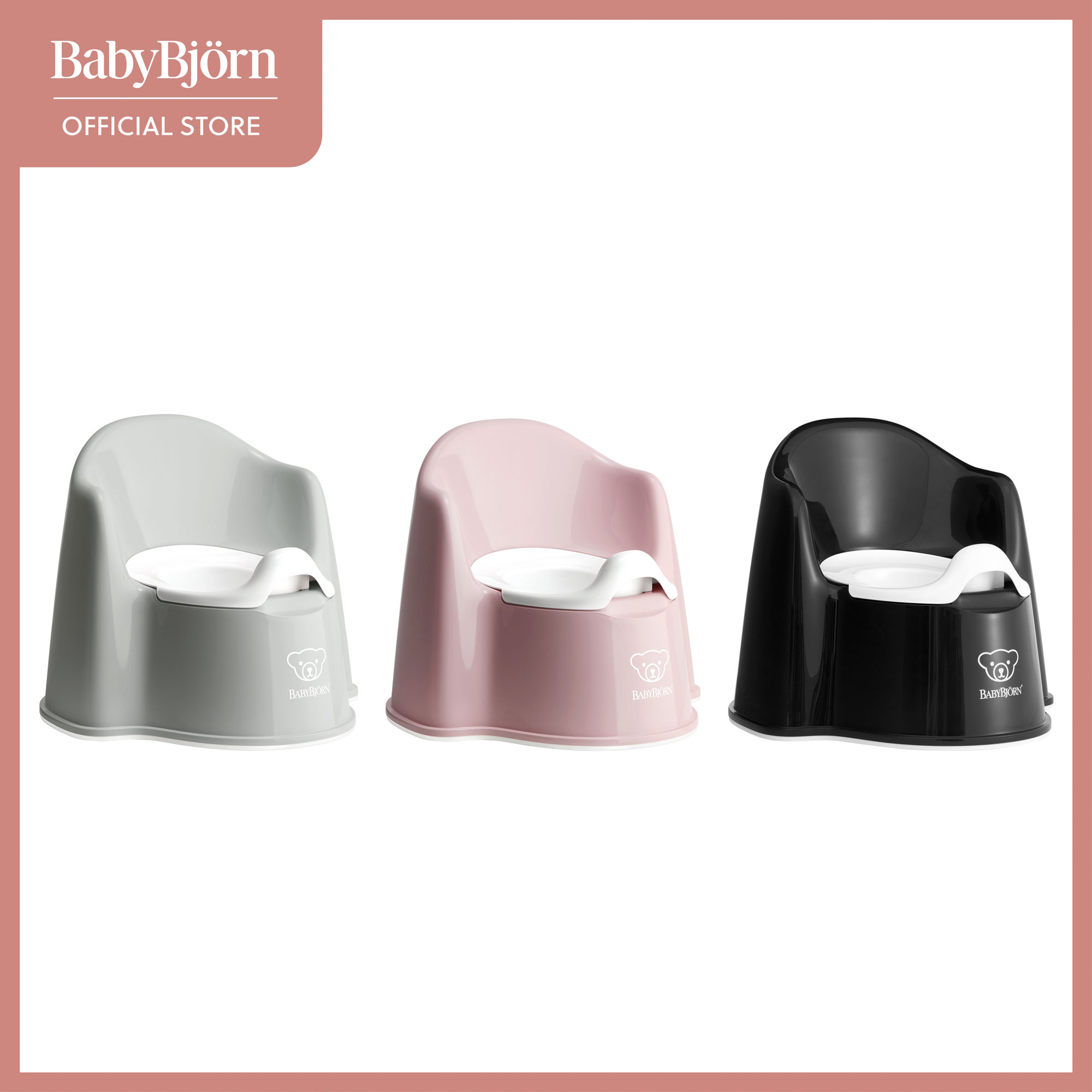 ของใช้แม่และเด็ก BabyBjorn BabyBjörn Potty Chair, Perfect for toddlers ราคา 1,890 บาท*ส่งฟรี