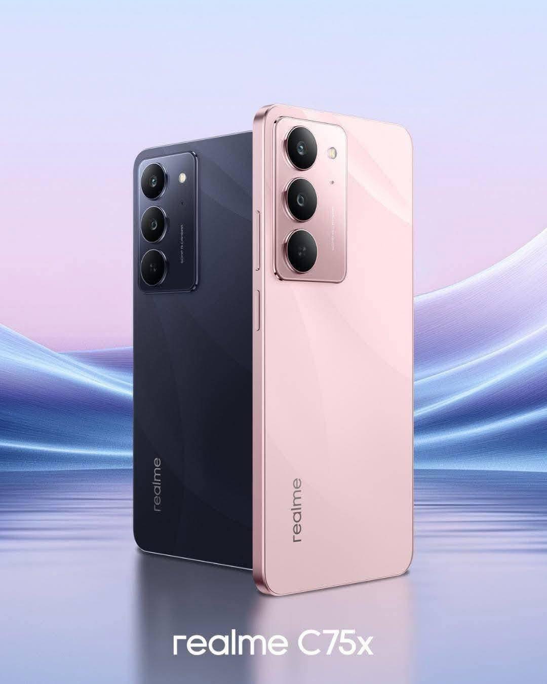 realme C75x แท็บเล็ตขนาด 8 นิ้ว แบตเตอรี่ 5600mAh รองรับ 5G มีกล้องหลัง 50MP และระบบ AI พร้อมระบบกันน้ำ IP68