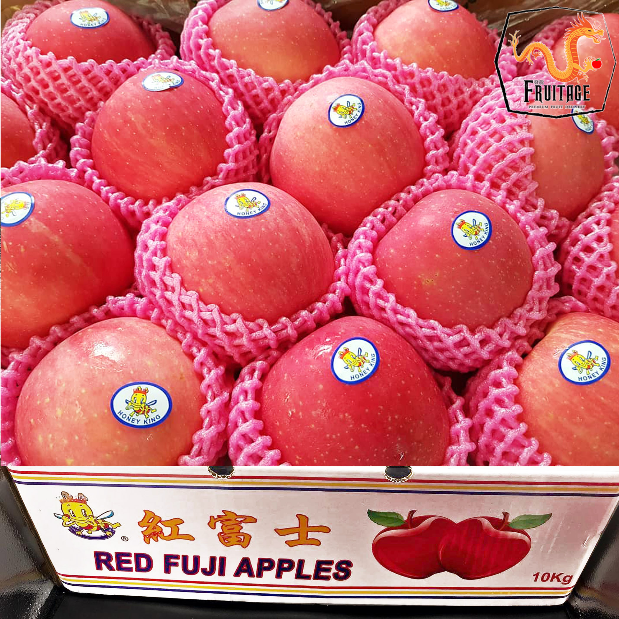 แอปเปิ้ลฟูจิ (ยกลัง) APPLE FUJI (CHN) ~ลดพิเศษ~ ผลไม้ต่างประเทศ ผลไม้สดนำเข้า ผลไม้นอก ฟูจิจีนอาหารเจ คีโต Keto Fruit แอปเปิ้ลสด ขายส่ง ราคาส่ง ราคา 1,690 บาท*ส่งฟรี