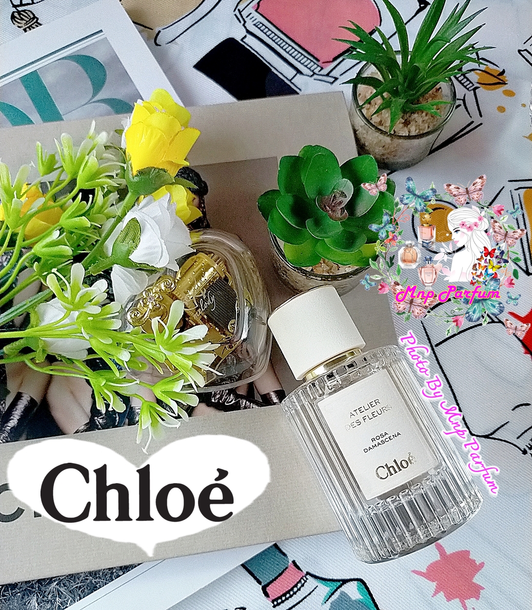 Chloé Atelier Des Fleurs Rosa Damascena Eau De Parfum for Women 50 Ml. (No Box) ราคา 2,390 บาท*ส่งฟรี