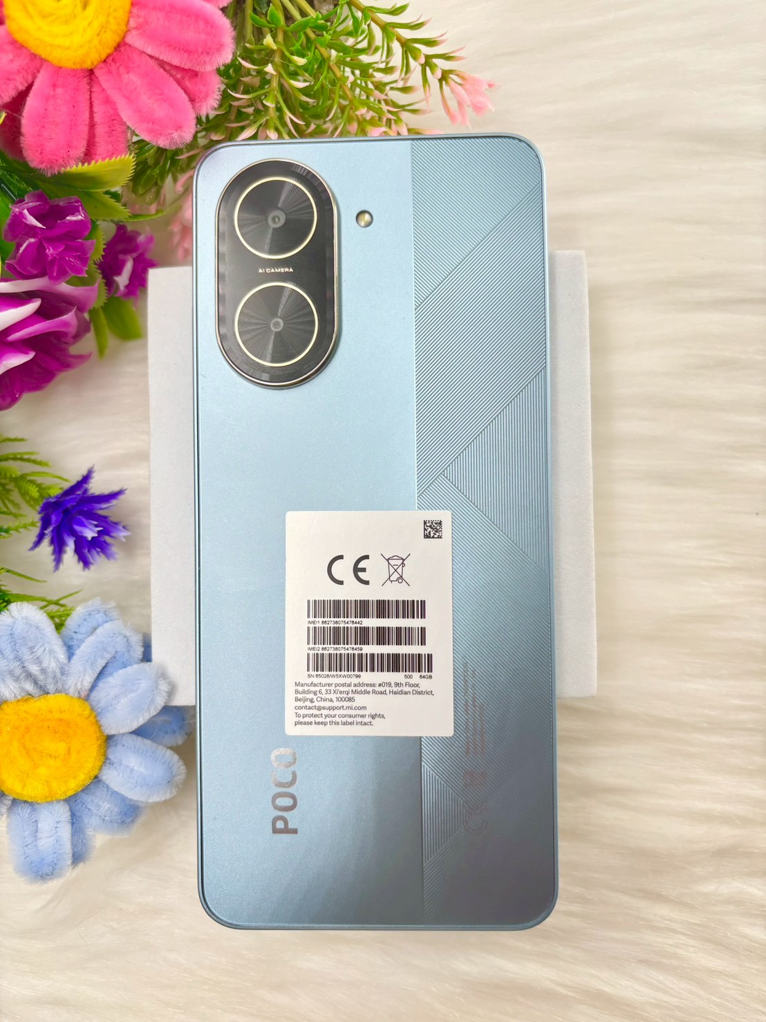 Poco C71 (4+128Gb) ราคา 3,200 บาท*ส่งฟรี