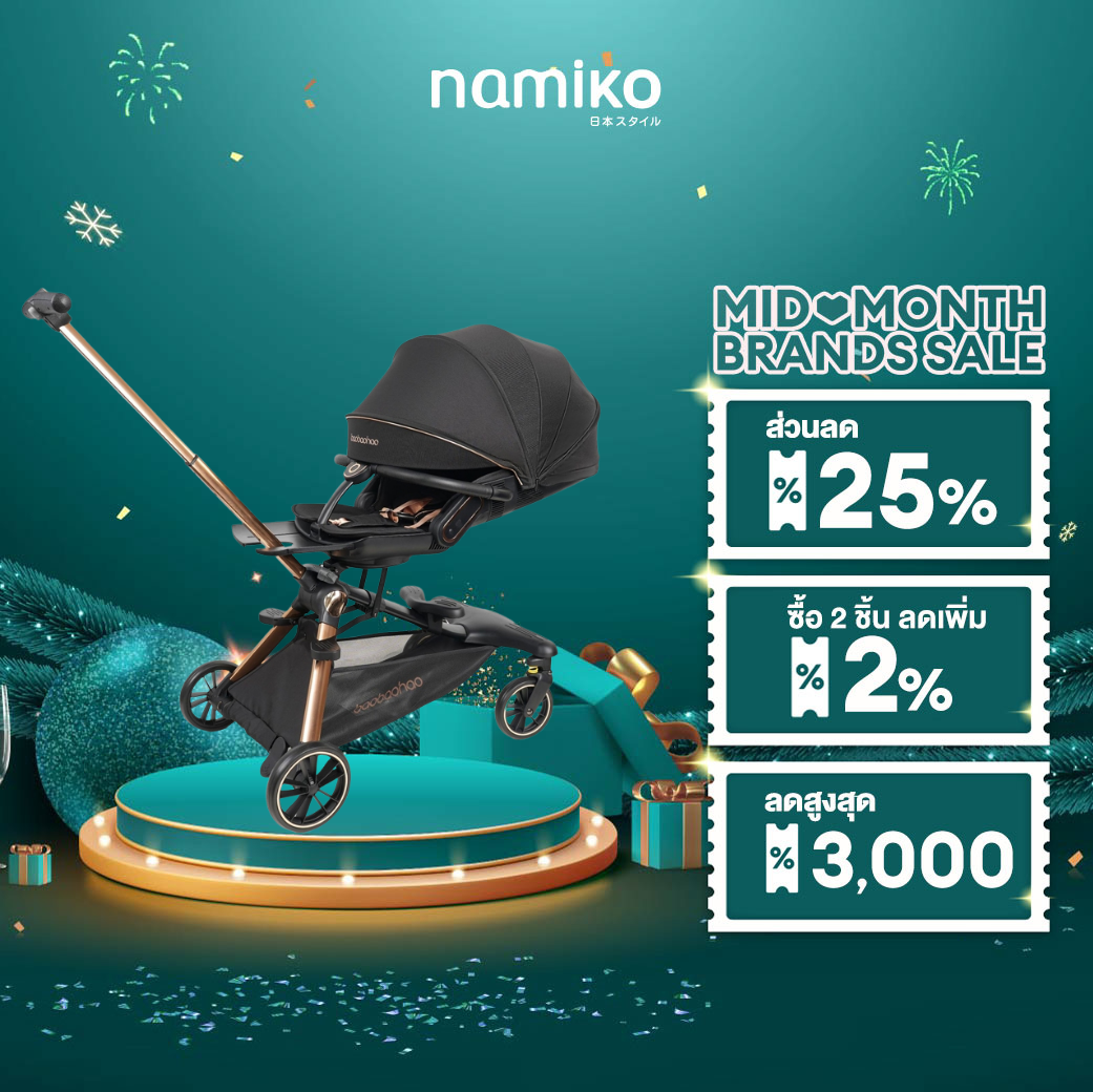 Cocogu Baby Stroller Can Recline and Can Be Pushed in 2 Directions Foldable for Easy Portability, Model Baobaohao V16