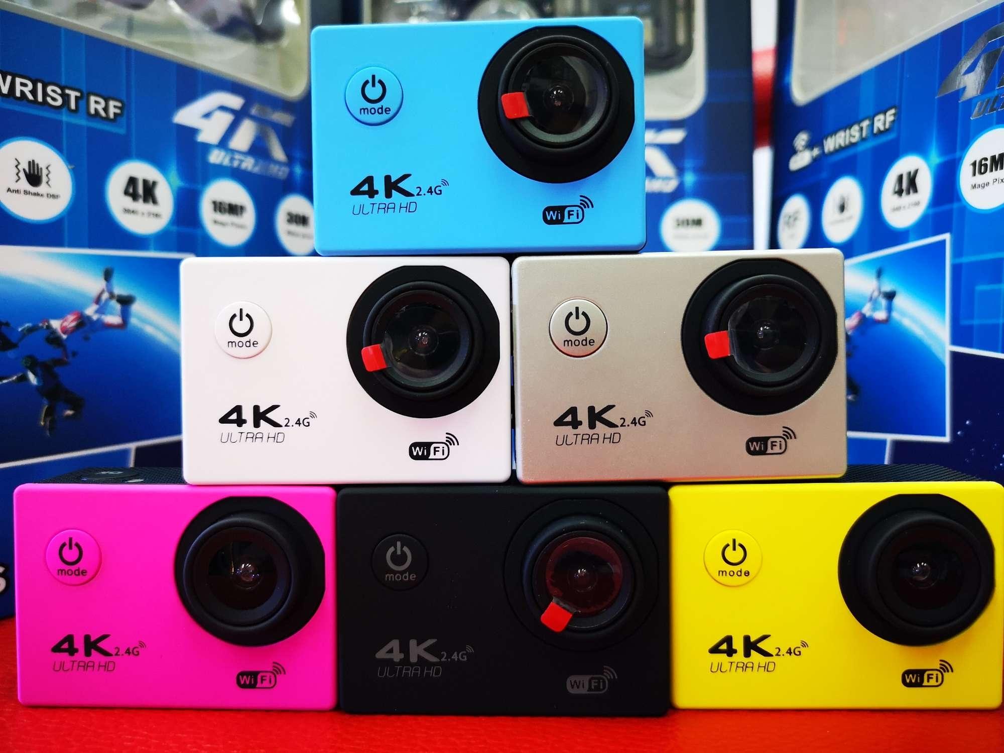 กล้องติดหมวก/กองลำน้ำ  Action Cam 4K SJ4000 H12R