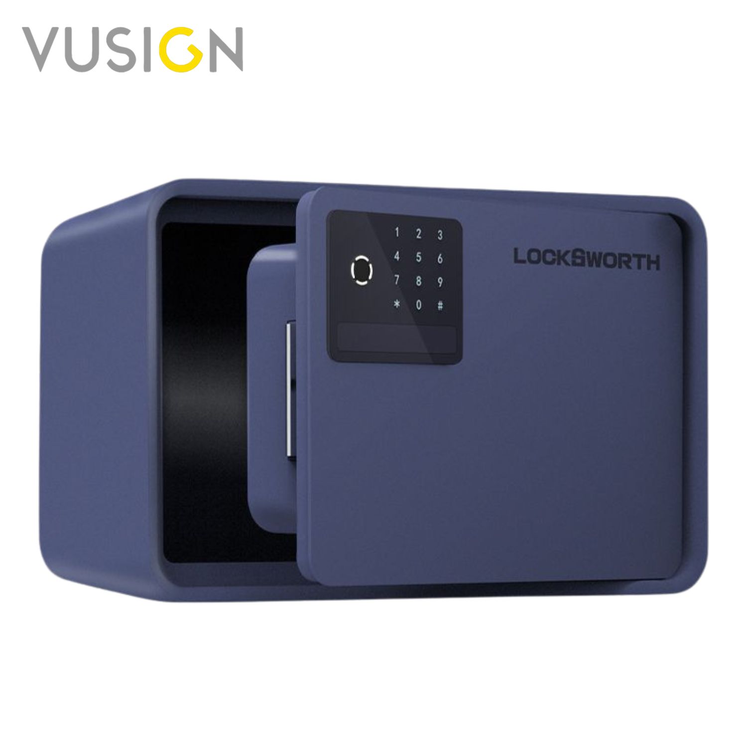 Vusign ตู้เซฟขนาดเล็ก ตู้เซฟ ตู้เซฟอิเล็คทรอนิกส์ ตู้เซฟกันไฟ ตู้เซฟโรงแรม สีป้องกันสนิม ระบบป้องกันแน่นหนาล็อค2ชั้น แข็งแรง ทนทาน สแกนลายนิ้วมือ รับประกันสินค้า 1 ปี Safe Box ราคา 1,699 บาท*ส่งฟรี
