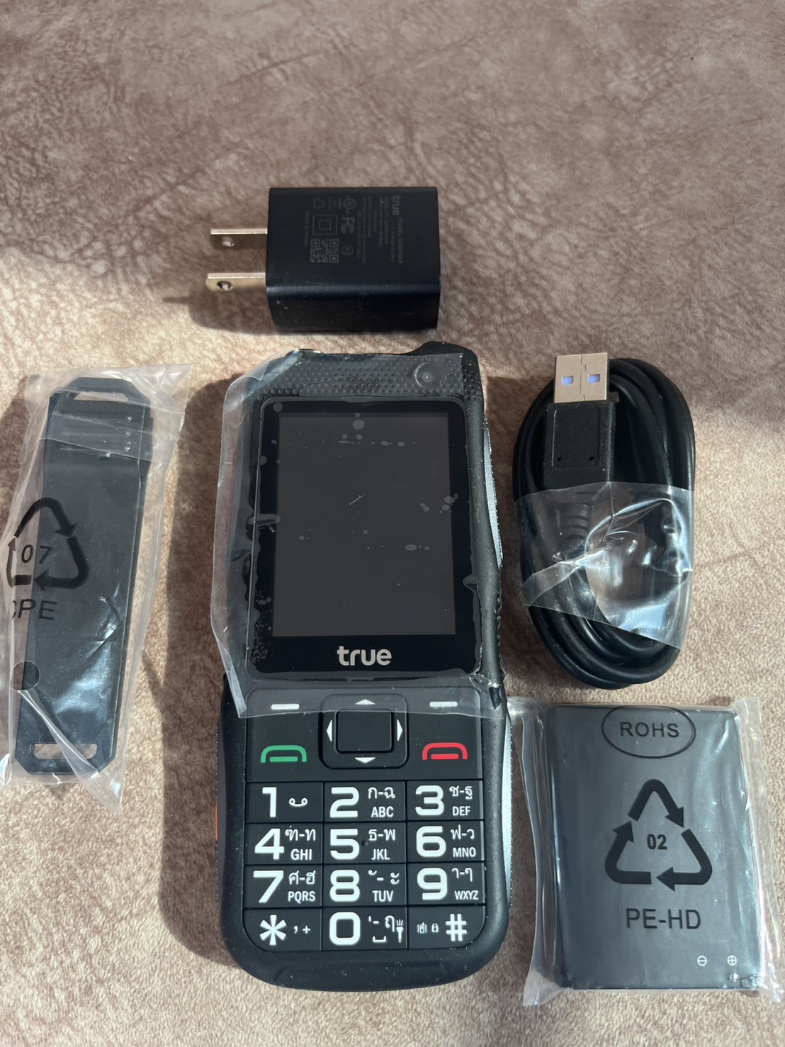 ส่งฟรี ไม่มีกล่อง True Super Talkie 4G เป็นวอในตัว Zello Ts3 USED เครื่องเคลียร์ สภาพ 90-99% ราคา 1,490 บาท*ส่งฟรี
