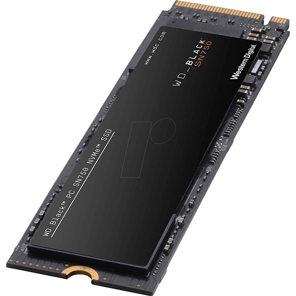 ลองดูภาพสินค้า 🔥HOT🔥 250GB 500GB 1TB SSD WD Black SN750 M.2 PCIe NVMe Gen3 WDS250G3X0C WDS500G3X0C WDS100T3X0C V.2021 รับประกัน 5 ปี