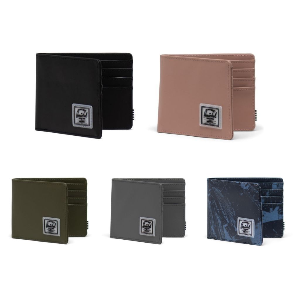 กระเป๋าสตางค์ กระเป๋าใส่บัตรหนังแท้ดีไซน์หรูหรา Herschel Supply Roy RFID ทนสภาพอากาศ 2023 กระเป๋ากันน้ำ ราคา 1,642 บาท*ส่งฟรี