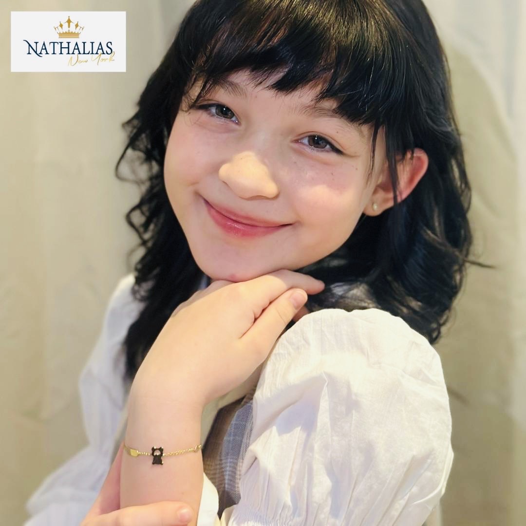 Nathalias NY 14k Yellow Gold Flower Childrens Earrings(5mm) ราคา 5,200 บาท*ส่งฟรี
