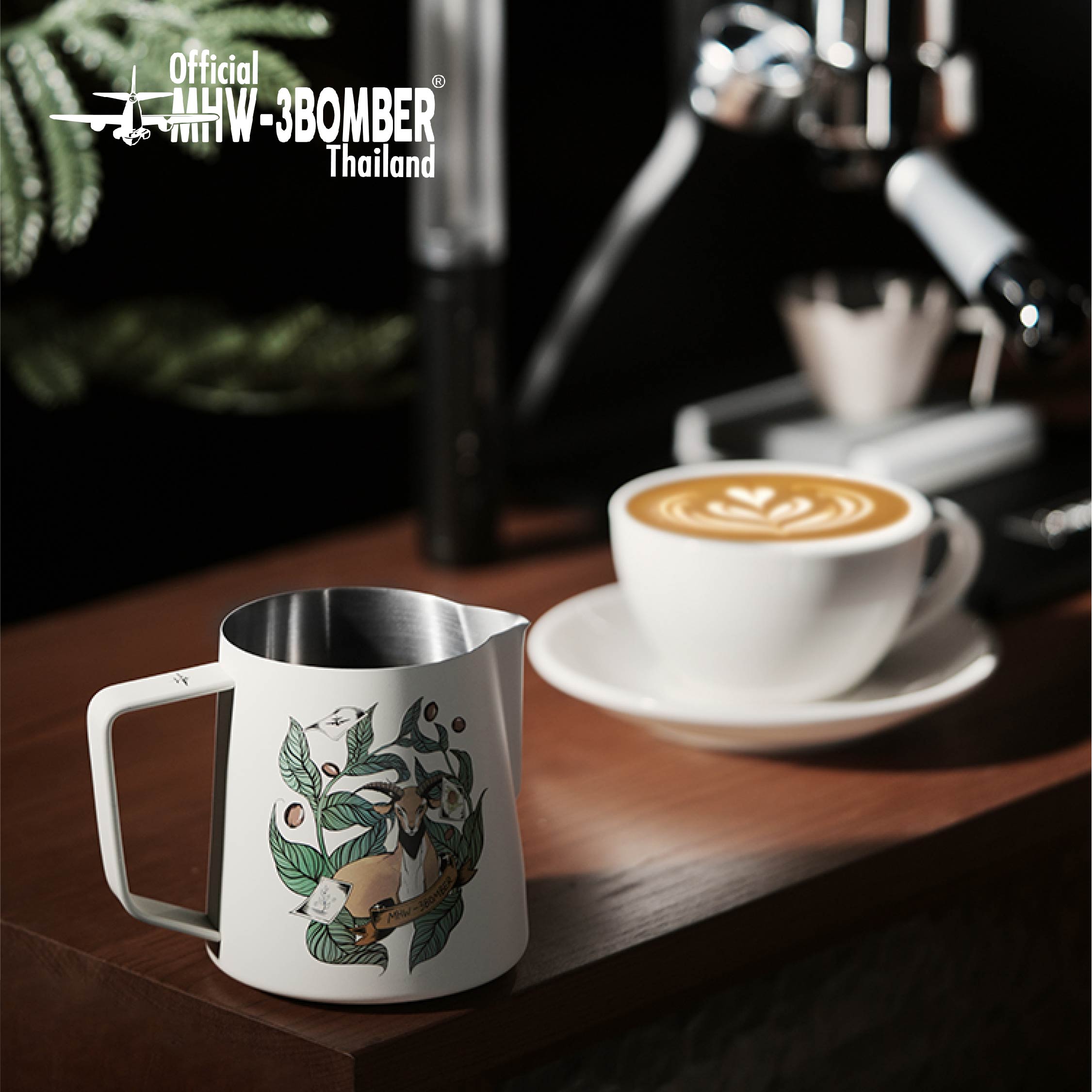 MHW-3BOMBER Origin Latte Art Pitcher - 6th Anniversary Limited Edition พิชเชอร์ ขนาด 600 ml ราคา 1,550 บาท*ส่งฟรี