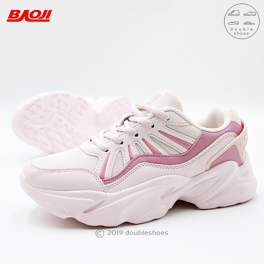 BAOJI รองเท้าผ้าใบหญิง รองเท้าวิ่ง รองเท้าออกกำลังกาย รุ่น BJW604 ไซส์ 37-41
