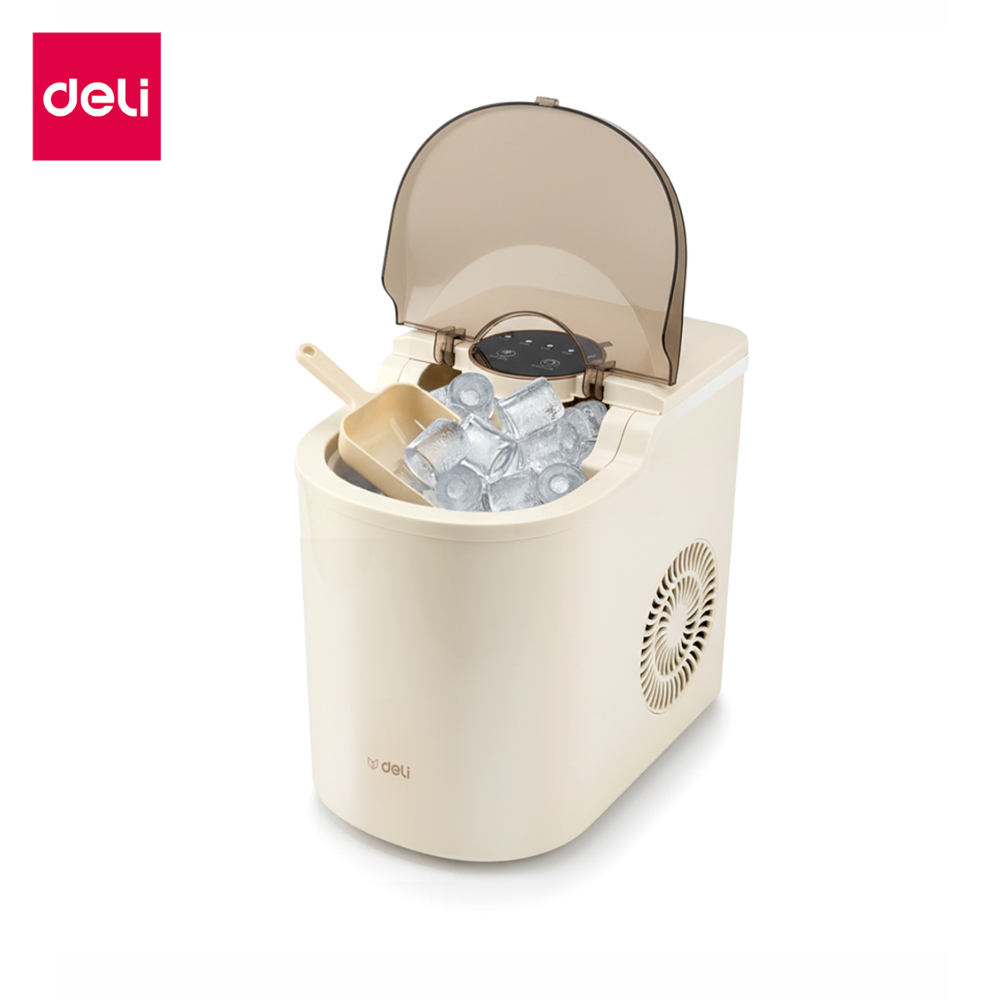 Deli Ice Maker Automatic Ice Maker, Capacity 1.5 Liters, 110W 120W, for Household Use. Ice Maker ราคา 2,599 บาท*ส่งฟรี