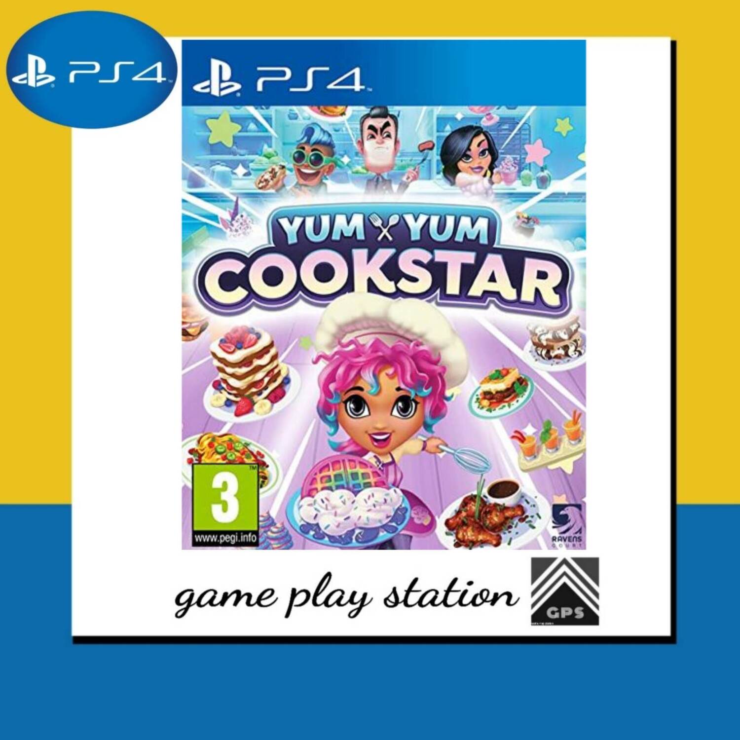 Yum Yum Cookstar, Jogo PS4