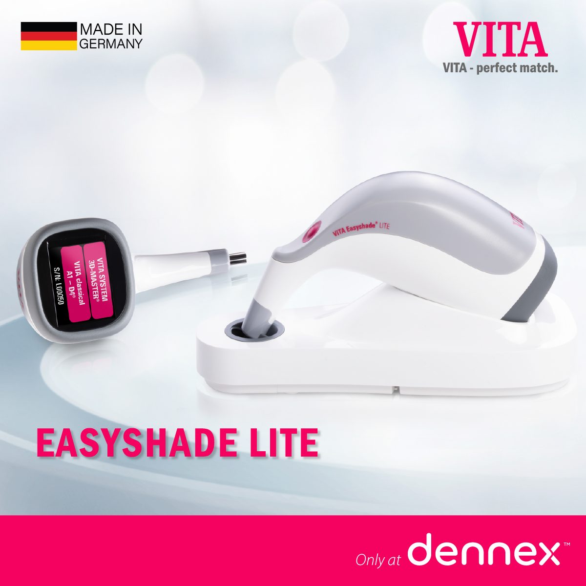 เครื่องเทียบสีฟัน แบบดิจิตอล VITA Easyshade LITE ลิขสิทธิ์แท้จากวีต้าจากประเทศเยอรมัน by dennex ราคา 49,879 บาท*ส่งฟรี