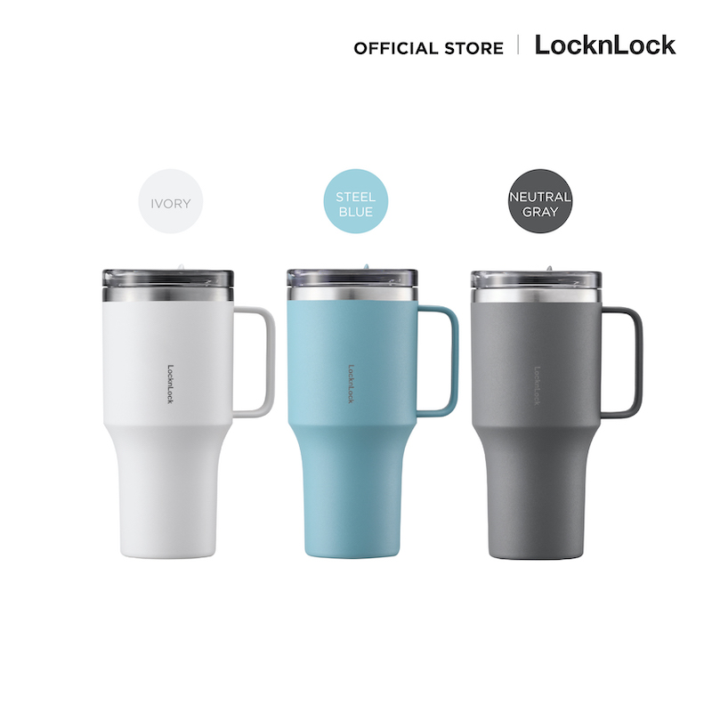 Locknlock Temperature-Keeping Water Bottle Metro King Tumbler, Capacity 820 Ml. Model Lhc4326