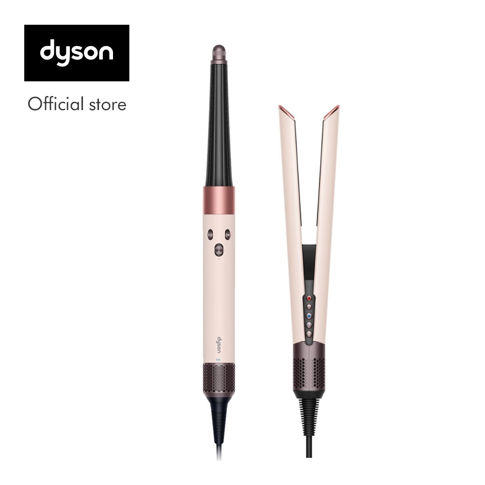 [Bundle Set] Dyson Airstrait ™ Straightener Hair Straightener and Dyson Airwrap I.D. ™ Multi-Styler and Dryer Hair Styling Equipment, Ceramic Pink Color ราคา 41,800 บาท*ส่งฟรี