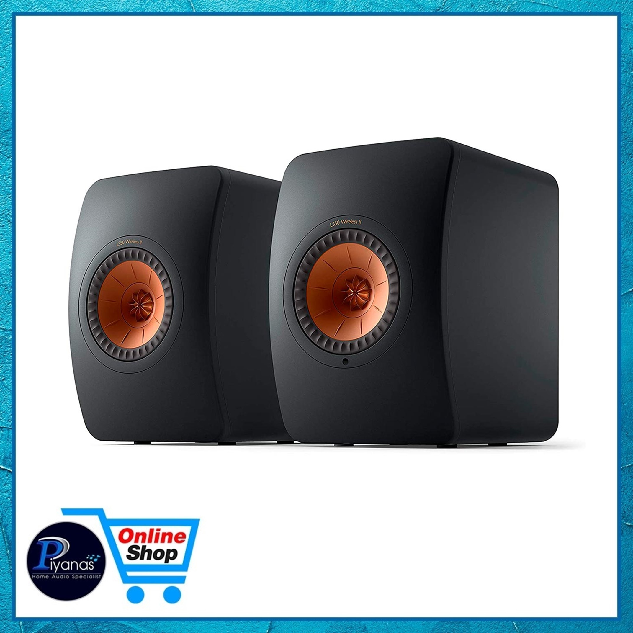 KEF : LS-50 WIRELESS II (BLACK) Bluetooth/Wireless Speaker /Piyanas electric/ปิยะนัส อิเล็คทริคส์ ราคา 99,000 บาท*ส่งฟรี