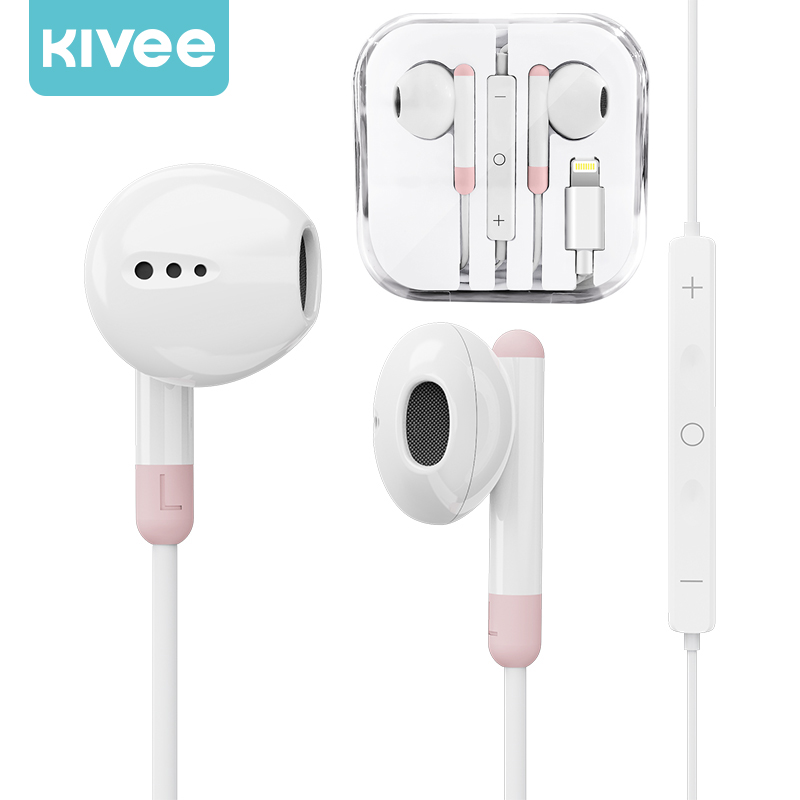 KIVEE หูฟัง iphone หูฟังเบสหนักๆ หูฟังโทรศัพท์ หูฟังไอโฟน หูฟังมีสายBassแจ็คหูฟังมีไมโครโฟนในตัวควบคุมหูฟังสำหรับiPhone15 14 13 12 11 10 8 7 Plus X XR XS Maxเพลงหูฟัง ราคา 72 บาท*ส่งฟรี