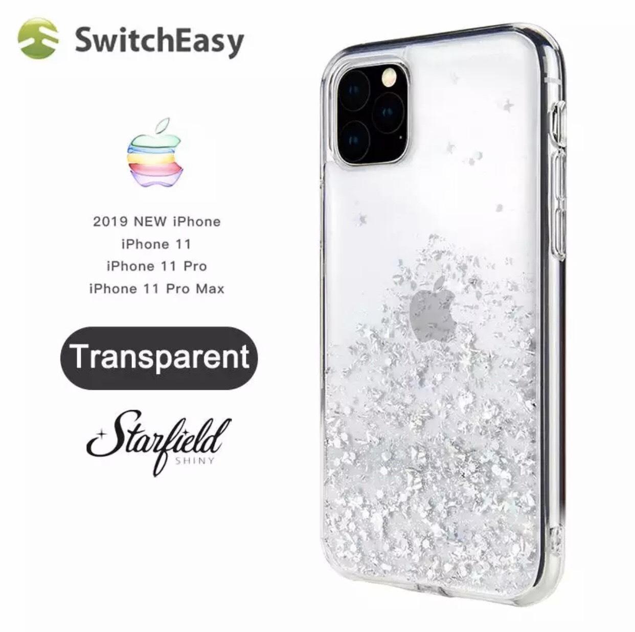 SwitchEasy ของแท้100% Case iPhone 11 5.8 /iPhone 11 Pro 6.1 / iPhone11Pro Max 6.5 เคสกากเพชร 3 มิติ เคสกันกระแทก