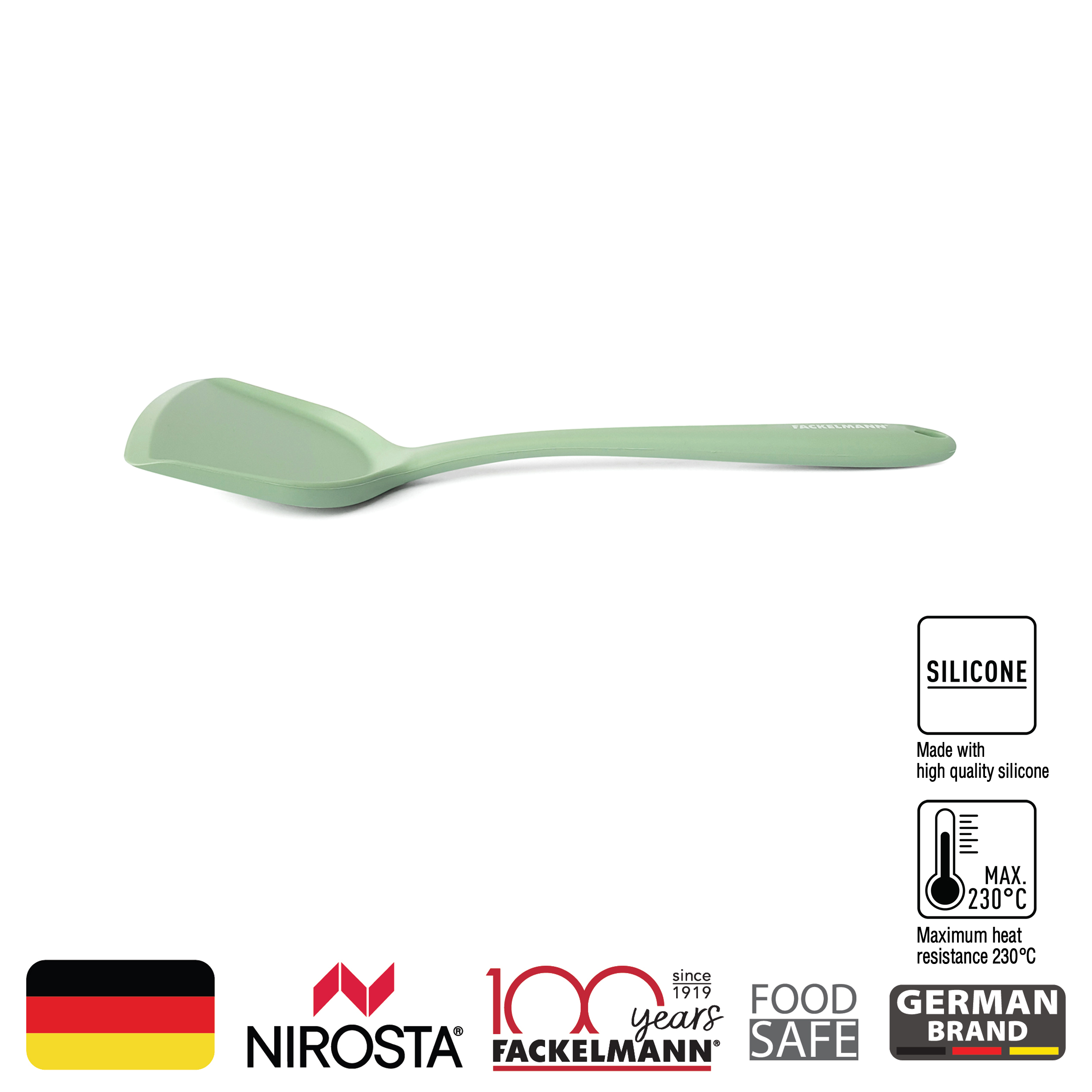 ตะหลิวซิลิโคน FACKELMANN SILICONE TURNER ทนความร้อน 6944804572995 ราคา 136 บาท*ส่งฟรี