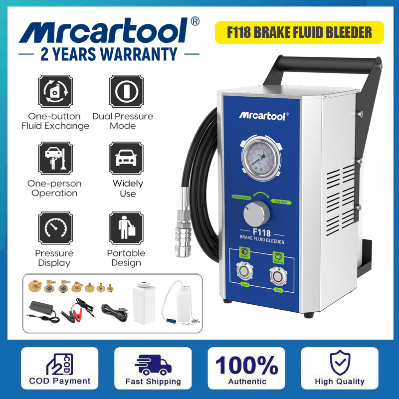 MRCARTOOL F118 Automotive Brake Fluid Replacement Device, Quick Brake Pump Oil Release Device, 110V/220V Automotive Brake Fluid Extractor Giá 7,850,000 Đồng*Miễn phí vận chuyển