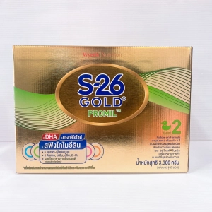 ภาพหน้าปกสินค้าS-26 Promil Gold นมผง เอส-26 โกลด์ โปรมิล สูตร 2 3300 กรัม (หมดอายุ 01/05/2024) ที่เกี่ยวข้อง