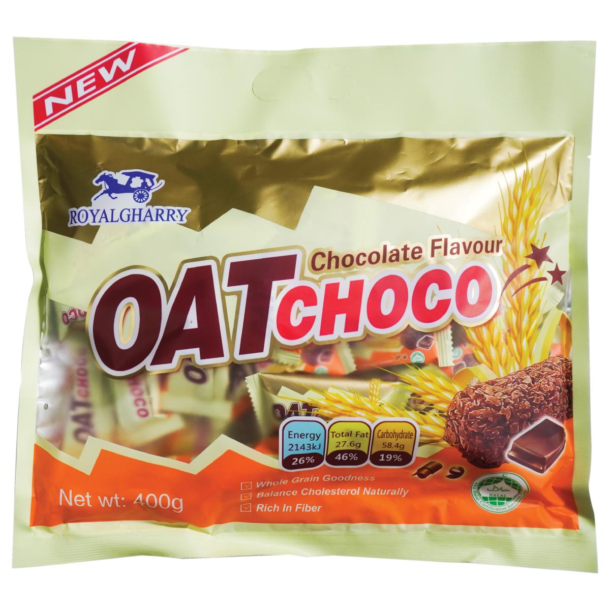 Oat Choco Cereal Snacks, Oatmeal Confleks, Crunchy Snacks, Keto, Oatmeal Bars 400 Grams. ราคา 70 บาท*ส่งฟรี