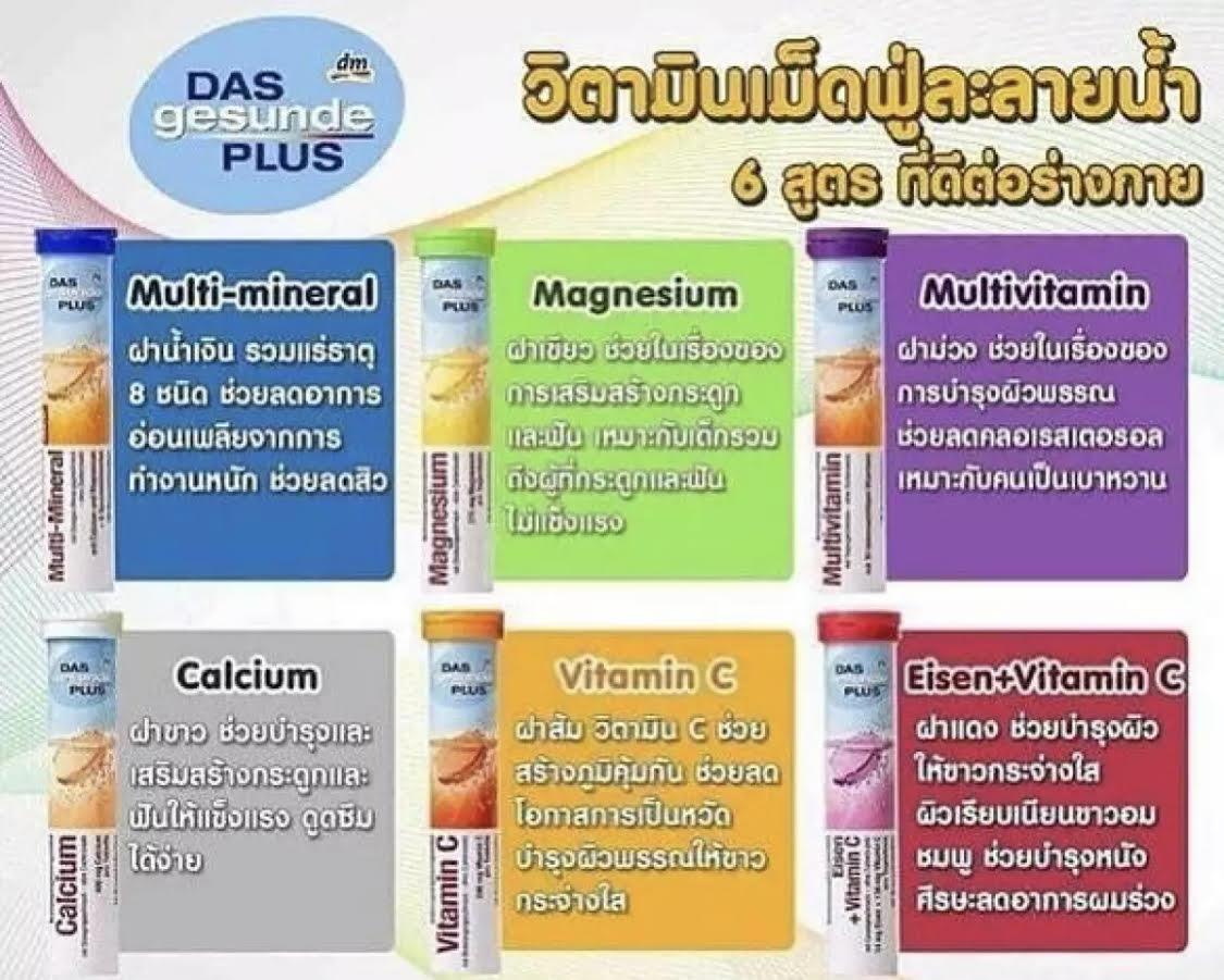 รูปภาพรายละเอียดของ วิตามินเม็ดฟู่ Mivolis สีส้ม วิตามินซี (Vitamin C)  เม็ดฟู่ จากประเทศเยอรมัน