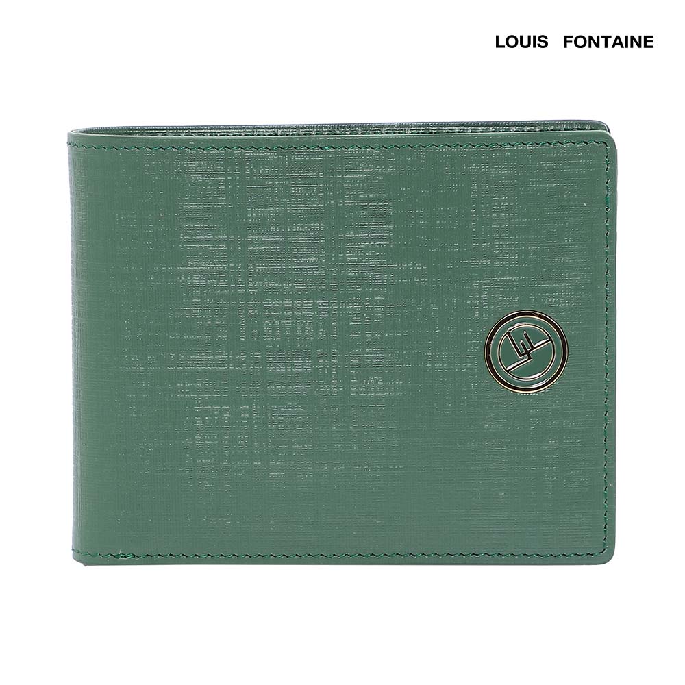Louis Fontaine กระเป๋าสตางค์พับสั้น รุ่น ELEANOR - สีเขียว ราคา 1,190 บาท*ส่งฟรี