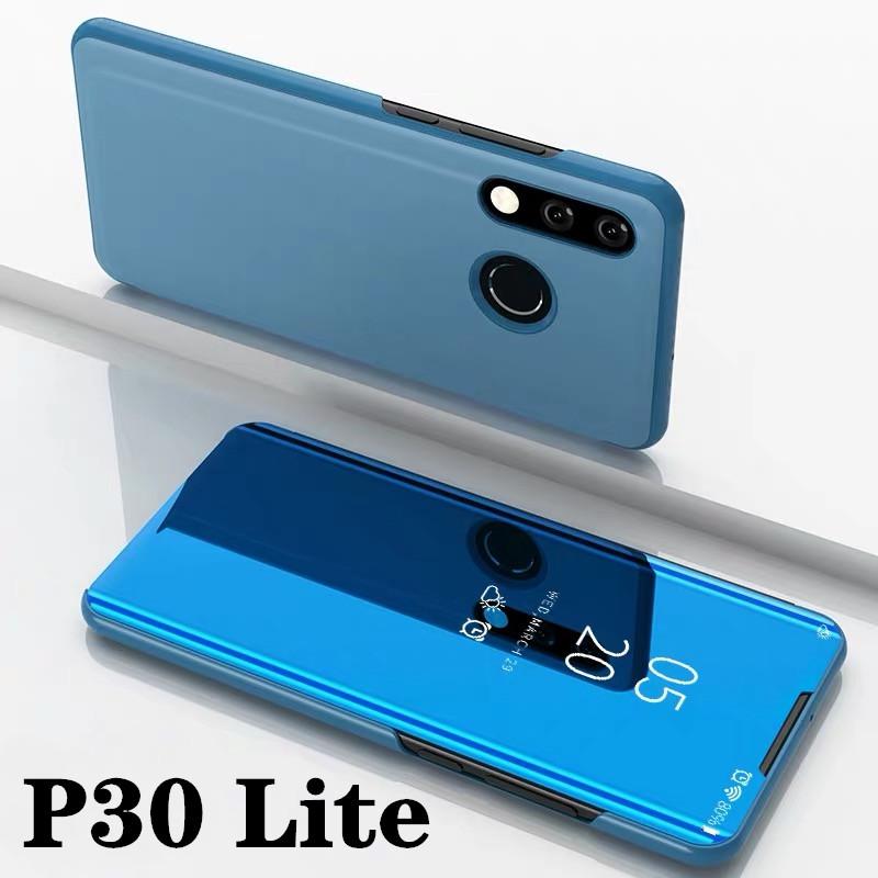 [ส่งจากไทย] Case Huawei P30 Lite เคสเปิดปิดเงา เคสหัวเหว่ย สำหรับรุ่น P30Lite Smart Case เคส huawei P30 Lite เคสกระจก เคสฝาเปิดปิดเงา สมาร์ทเคส เคสตั้งได้ Huawei P30lite Sleep Flip Mirror Leather Case With Stand Holder เคสมือถือ เคสโทรศัพท์