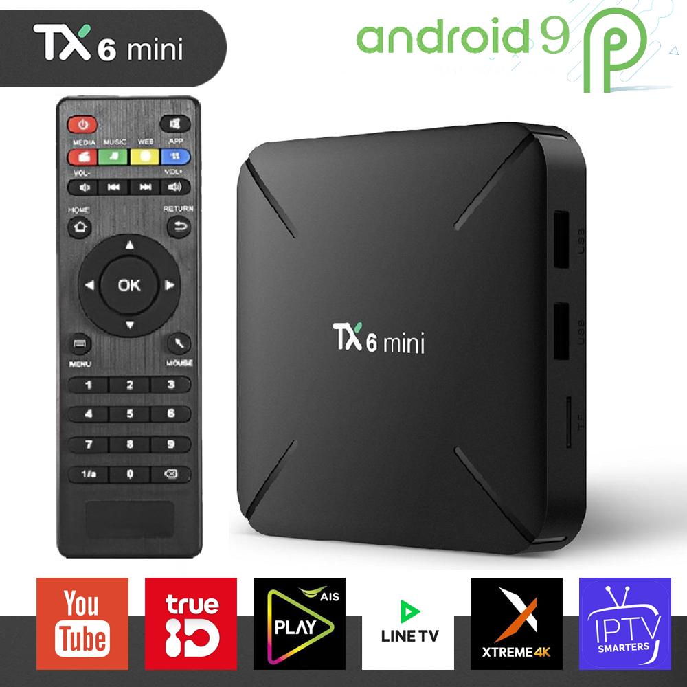  อำนาจเจริญ TX6 mini TV Box android 9.0 Allwinner  Ram2GB Rom16GB Trueid tv Ais play line tv iptv