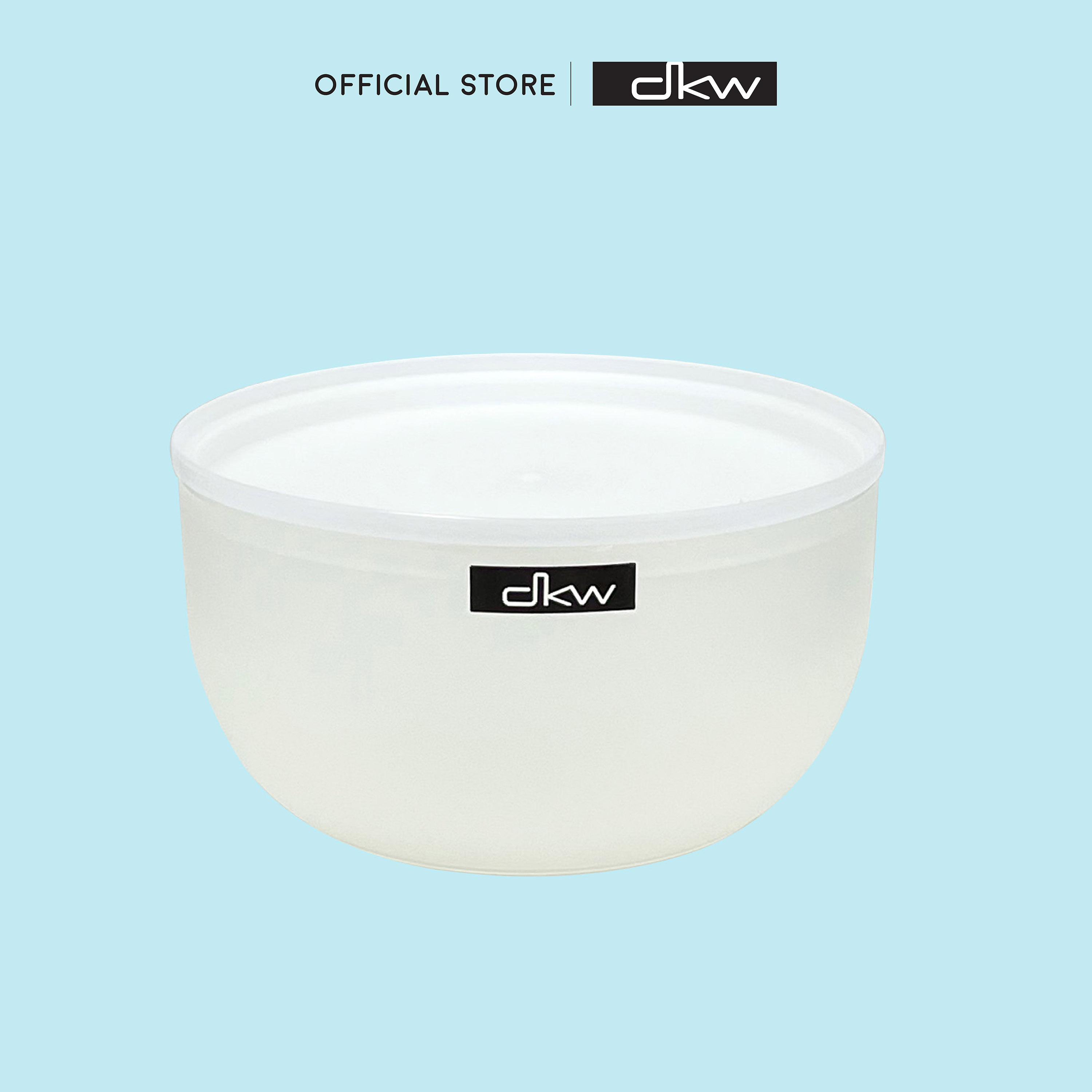 DKW HH-280-2 ชุดกล่องอาหารทรงกลม มีฝา (แพ็คคู่) อุ่นไมโครเวฟได้ Food box Food storage กล่องข้าว ราคา 125 บาท*ส่งฟรี