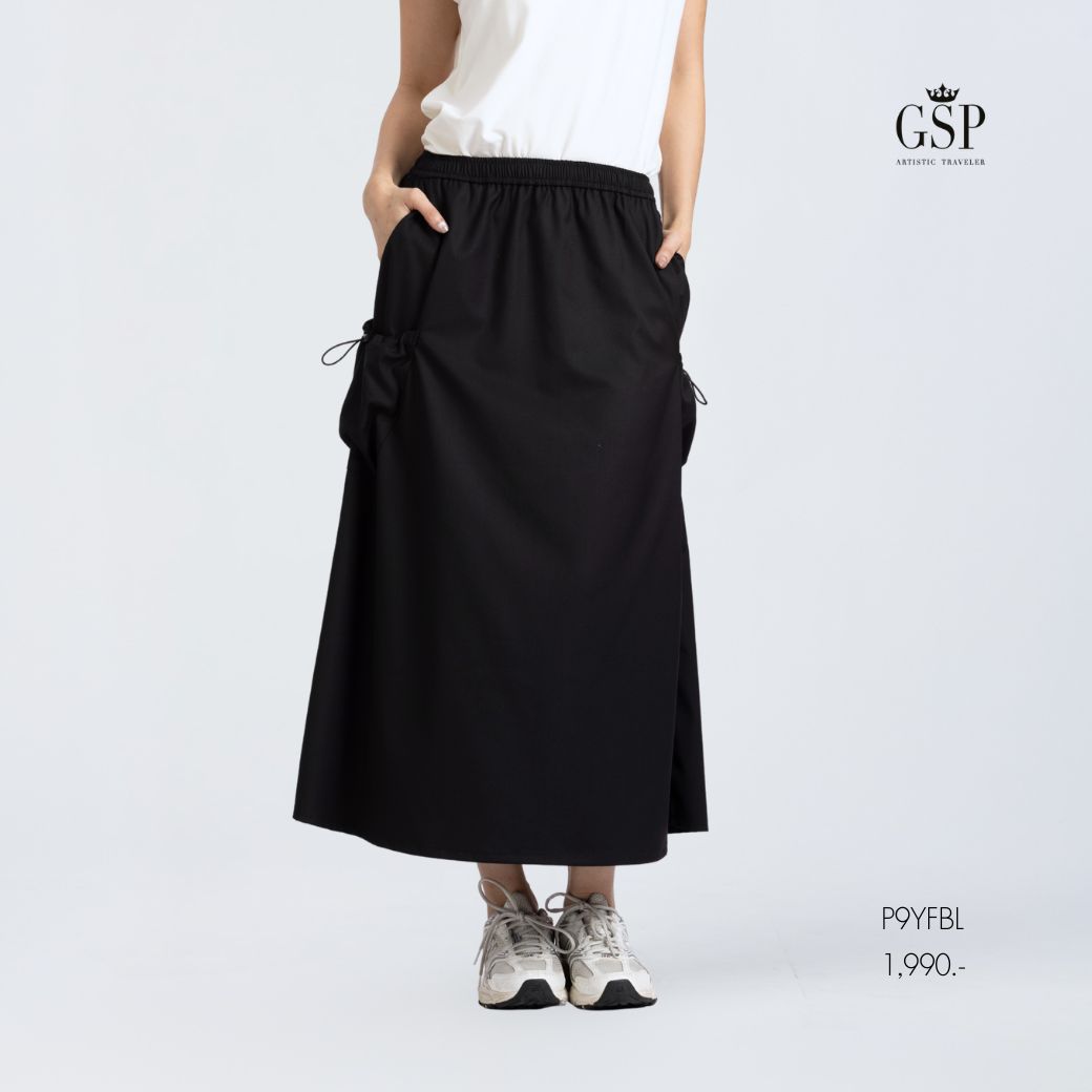 Gsp 2 Way Stretch Skirt Black 2-Way Stretch Skirt, Black Color P9Yfbl ราคา 1,990 บาท*ส่งฟรี