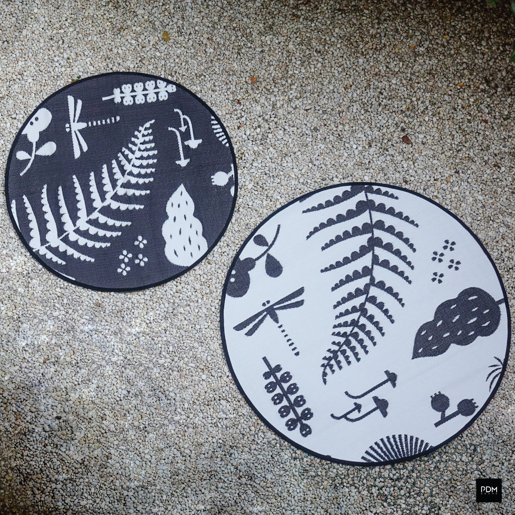 PDM เสื่ออเนกประสงค์ ลาย Hortus (แบบกลม) 150x150 cm. ราคา 2,100 บาท*ส่งฟรี