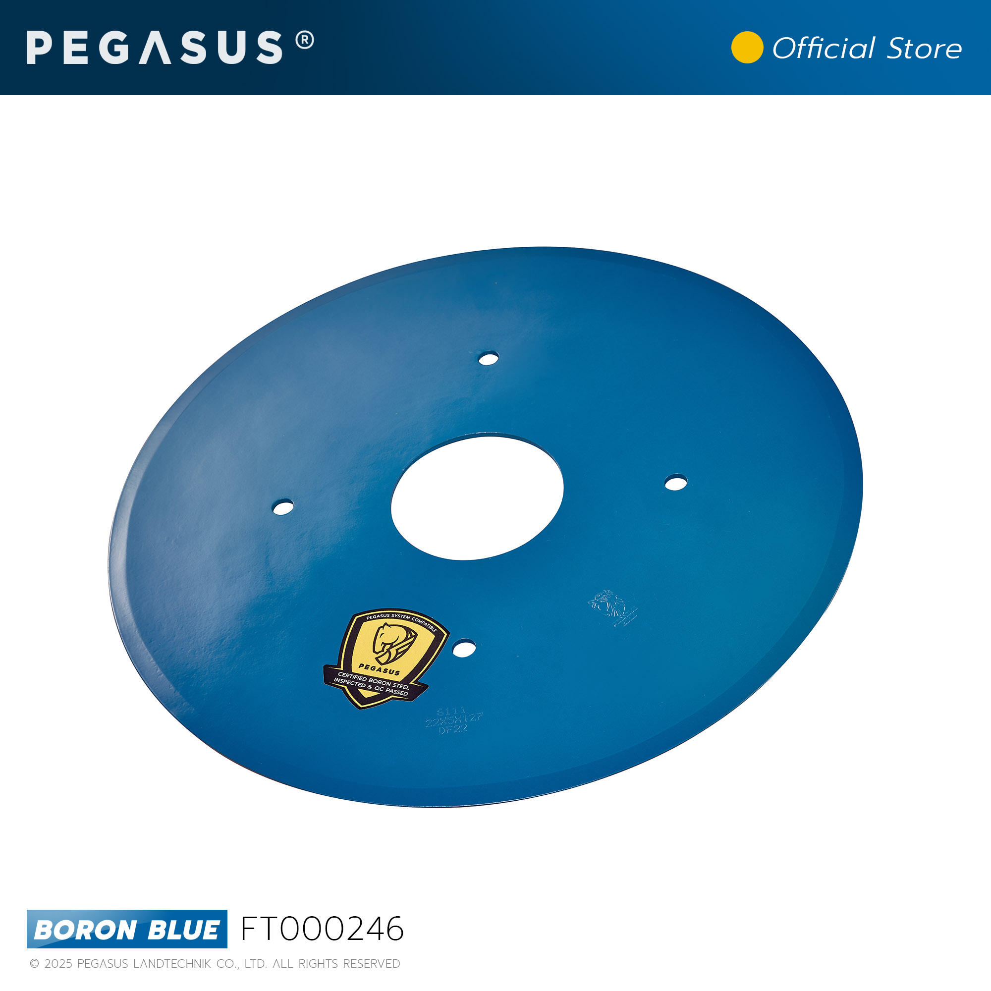 Tail Fin 22 Inches, Pegasus Brand (Boron Steel) ราคา 1,612 บาท*ส่งฟรี
