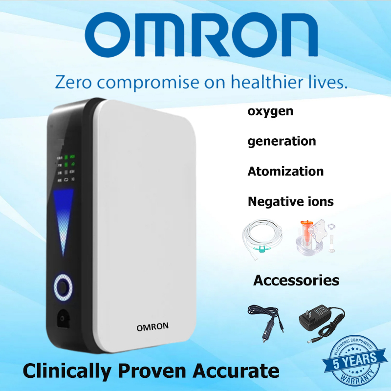 Omron Oxygen Concentrator Omron 1 Liter Car Oxygen Generator, 4 in 1 Function for Travel and at Home. ราคา 385 บาท*ส่งฟรี